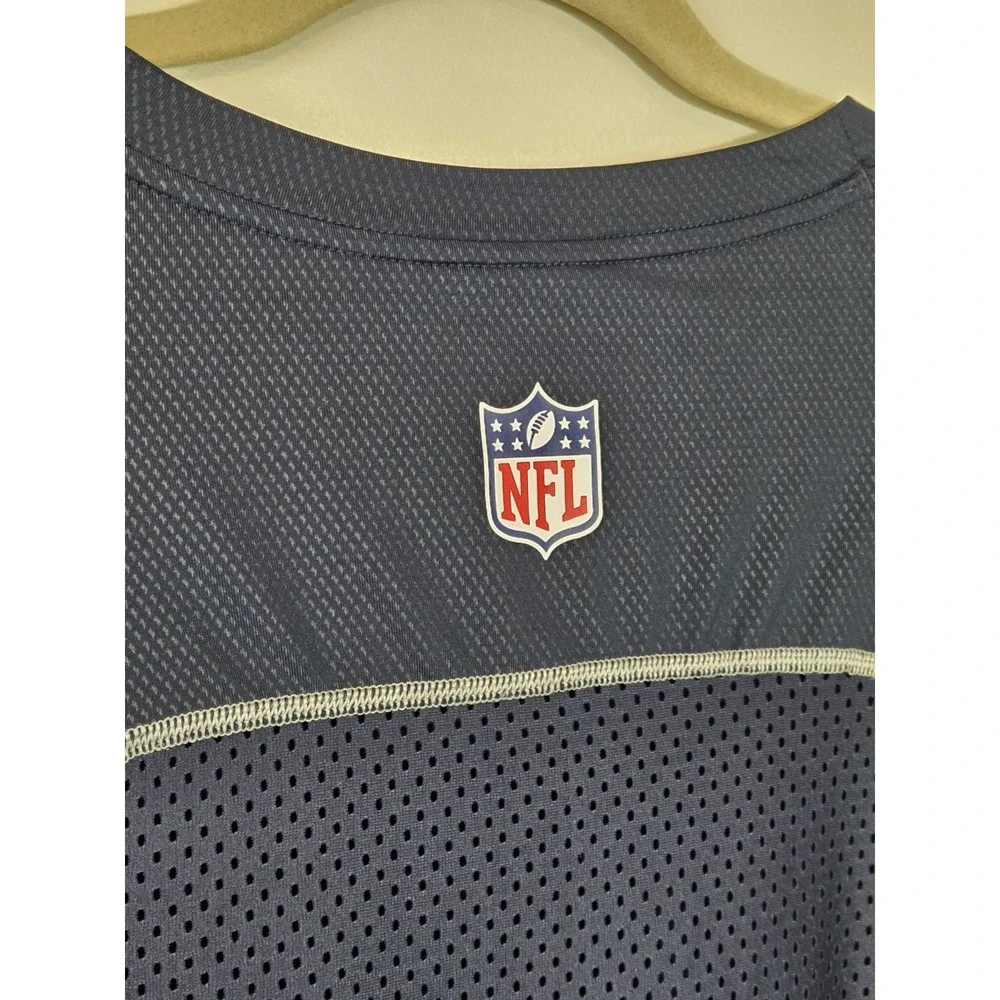 Seattle Seahawks Nike Hypercool Jersey Shirt Mens 3XL Blue On Field Dri-Fit
